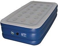 Serta 047297000627 18 inch Double Hi Twin Airbed with Pump