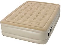 Serta 047297924855 NeverFlat Raised Airbed Double High Queen