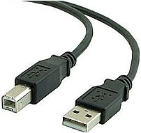 Staples 29749 6 Feet A B USB 2.0 Cable Black