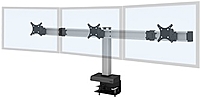 INNOVATIVE OFFICE 62717 3 104 Desk Mount For 3x LCD Monitors