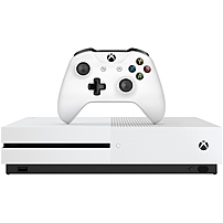 Microsoft Xbox One S FIFA 17 Bundle (500GB) - Game Pad Supported - Wireless - White - AMD Radeon Graphics Core Next - 3840 x 2160 - 16:9 - 2160p - Blu-ray Disc Player - 500 GB HDD - Gigabit Ethernet - Bluetooth - Wireless LAN - HDMI - USB - Octa-core (8 C