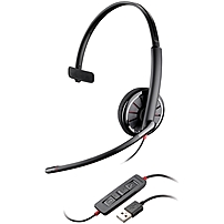 Plantronics Blackwire C310-m Headset - Mono - Usb - Wired - Over-the-head - Monaural - Supra-aural - Noise Cancelling Microphone 85618-05
