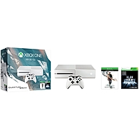 Microsoft Xbox One 500GB Special Edition Quantum Break Bundle - Kinect, Game Pad Supported - Wireless - White - AMD Radeon - 1920 x 1080 - 1080p - Blu-ray Disc Player - 500 GB HDD - Gigabit Ethernet - Wireless LAN - HDMI - USB - Octa-core (8 Core) 5C7-002