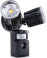 SleekLighting 684031475343 14 Watts LED Security Motion Sensor with Camera