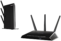 Netgear R7000 100PASBN Wireless Router 4 Port Switch Black