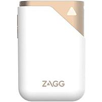 ZAGG Power Amp 6 For Smartphone USB Device 6000 mAh 2.40 A 5 V DC Output 5 V DC Input 2 x Gold White ZGAMP6 GD0