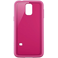 Belkin Air Protect Grip Vue Protective Case for Galaxy S5 Smartphone Fuschia Tint Plastic F8M915B1C03