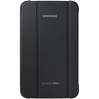 Samsung Carrying Case Book Fold for 8 quot; Tablet Black Synthetic Leather 8.3 quot; Height x 5 quot; Width x 0.4 quot; Depth EF BT310BBEGUJ