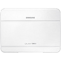 Samsung Carrying Case Book Fold for 10.1 quot; Tablet White Synthetic Leather 7 quot; Height x 9.7 quot; Width x 0.5 quot; Depth EF BP520BWEGUJ