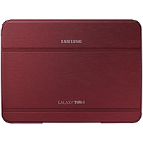 Samsung Carrying Case Book Fold for 10.1 quot; Tablet Red Synthetic Leather 7 quot; Height x 9.7 quot; Width x 0.5 quot; Depth EF BP520BREGUJ