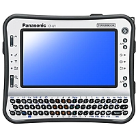 Panasonic Toughbook CF U1GQGXZ1M 5.6 quot; Touchscreen Rugged Ultra Mobile PC Atom Z530 1.60 GHz 2 GB RAM 64 GB SSD Windows 7 1024 x 600 Display Wireless LAN Single core 1 Core