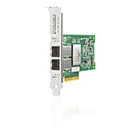 HP 82Q 8Gb 2 port PCIe Fibre Channel Host Bus Adapter 2 x PCI Express 8 Gbit s 2 x Total Fibre Channel Port s Plug in Card AJ764SB
