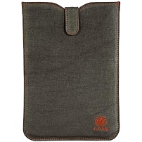 Gaiam 30799 Carrying Case Sleeve for iPad mini Dark Gray Ding Resistant Interior Drop Resistant Interior Hemp Cotton Canvas 10.5 quot; Height x 6 quot; Width x 0.2 quot; Depth 035286307994