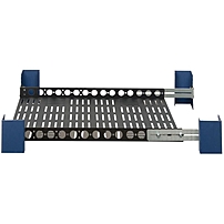Rack Solutions Mounting Shelf for Rack 100 lb Load Capacity Steel Black 108 4261