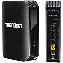 TRENDnet TEW 733GR IEEE 802.11n Wireless Router 3 x Antenna 300 Mbit s Wireless Speed Gigabit Ethernet Desktop