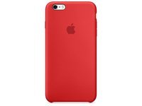 Apple MKY32ZM A iPhone 6S Silicone Case Red iPhone 6S iPhone 6 Red Silky Silicone