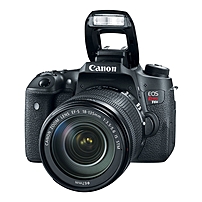 Canon EOS Rebel T6s 24.2 Megapixel Digital SLR Camera with Lens 18 mm 135 mm 3 quot; Touchscreen LCD 16 9 7.5x Optical Zoom E TTL II 6000 x 4000 Image 1920 x 1080 Video HDMI HD Movie Mode Wireless LAN