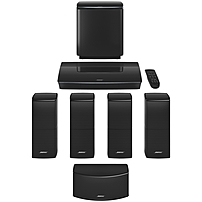 Bose Lifestyle 600 5.1 Home Theater System Control Console Black Dolby Digital Dolby Digital Plus Dolby TrueHD DTS Bluetooth Wireless Speaker s Ethernet HDMI USB 761682 1110