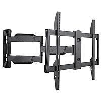 Ergotech Wall Mount for TV 70 quot; Screen Support 77 lb Load Capacity Black LD3770 A