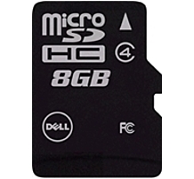 Dell SNPSDC4 8GAM 8 GB Class 4 microSDHC Memory Card with Adapter