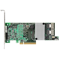 LSI Logic MegaRAID SAS 9266 8i Serial ATA 600 PCI Express 2.0 x8 Plug in Card RAID Supported 0 1 5 6 10 50 60 RAID Level 2 Total SAS Port s 2 SAS Port s Internal Battery Backup LSI00296