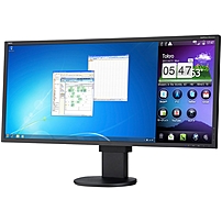 NEC Monitor MultiSync EA294WMi BK 29.1 quot; LED LCD Monitor 21 9 6 ms Adjustable Monitor Angle 2560 x 1080 16.7 Million Colors 300 Nit 1 000 1 DVI HDMI VGA MonitorPort USB 50 W TCO Certified Monitors