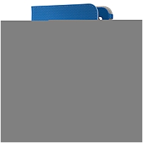 HP Carrying Case Folio for 7 quot; Tablet Blue 8 quot; Height x 4.9 quot; Width x 0.9 quot; Depth E3F46AA