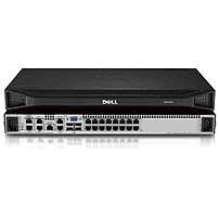 Dell Digital KVM Switch DMPU2016 TAA Compliant 16 Computer s 1 Local User s 2 Remote User s 1600 x 1200Network RJ 45 USBVGA Rack mountable DMPU2016 G01