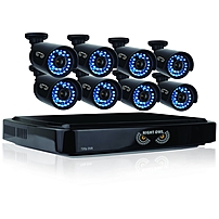 Night Owl 16 Channel Smart HD Video Security System with 2 TB HDD and 8 x 720p HD Cameras Digital Video Recorder Camera 2 TB Hard Drive 15 Fps 720 Composite Video In Composite Video Out 4 Audio In 1 A