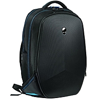 Mobile Edge Alienware Vindicator Carrying Case Backpack for 17.3 quot; Tablet Notebook Bottle Black Teal Slip Resistant Shoulder Strap Weather Resistant Base Slip Resistant Base 1680D Ballistic Nylon 