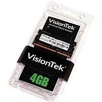 Visiontek 1 x 4GB PC3 12800 DDR3 1600MHz 204 pin SODIMM Memory Module 4 GB 1 x 4 GB DDR3 SDRAM 1600 MHz DDR3 1600 PC3 12800 1.35 V Non ECC Unbuffered 204 pin SoDIMM 900641