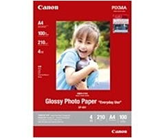 Canon GP 601 Photo Paper 4 quot; x 6 quot; 210 g m 178; Grammage Glossy 98 Brightness 100 Sheet 8649B002