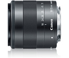 Canon 18 mm to 55 mm f 3.5 5.6 Zoom Lens for Canon EF M 52 mm Attachment 0.25x Magnification 3.1x Optical Zoom Optical IS STM 2.4 quot;Diameter 5984B002