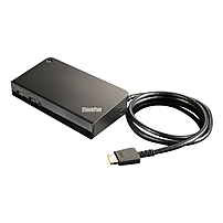 Lenovo ThinkPad Onelink Dock for Notebook USB 3.0 6 x USB Ports 2 x USB 2.0 4 x USB 3.0 Network RJ 45 VGA DisplayPort Microphone Wired 40A40090US