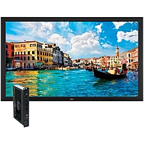 NEC Monitor 65 quot; Digital Signage Solution w V652 Single Board Computer 65 quot; LCD 1920 x 1080 Edge LED 450 Nit 1080p HDMI DVI SerialEthernet Black V652 PC2