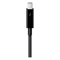 Apple Thunderbolt Cable 2.0 m Black Thunderbolt for iMac MacBook Pro MacBook Air 2.50 GB s 6.56 ft 1 Pack 1 x Mini DisplayPort Male Thunderbolt 1 x Mini DisplayPort Male Thunderbolt Black MF639LL A