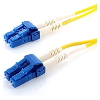 Axiom LC LC Singlemode Duplex OS2 9 125 Fiber Optic Cable 7m Fiber Optic for Network Device 22.97 ft 2 x LC Male Network 2 x LC Male Network Yellow LCLCSD9Y 7M AX