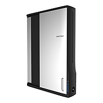 Ergotron Zip Tablet Computer Cabinet Up to 12 quot; Screen Support 44.40 lb Load Capacity 35.6 quot; Height x 26.4 quot; Width x 5.9 quot; Depth Wall Mountable Steel Black Silver DM12 1006 1