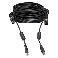 Avocent KVM Cable DVI I Male Type B Male USB 6ft CBL0027