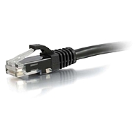 C2G 10ft Cat6a Snagless Unshielded UTP Network Patch Cable Black Category 6a for Network Device RJ 45 Male RJ 45 Male 10GBase T 10ft Black 757120007326
