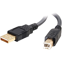 C2G 3m Ultima USB 2.0 A B Cable Type A Male USB Type B Male USB 9.84ft Charcoal 45003
