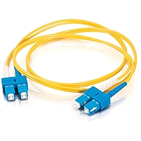 4m SC SC 9 125 OS1 Duplex Singlemode PVC Fiber Optic Cable Yellow Fiber Optic for Network Device SC Male SC Male 9 125 Duplex Singlemode OS1 4m Yellow 37487