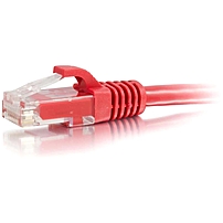 35ft Cat6 Snagless Unshielded UTP Network Patch Cable Red Category 6 for Network Device RJ 45 Male RJ 45 Male 35ft Red 31355