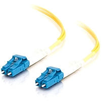 1m LC LC 9 125 OS2 Duplex Single Mode PVC Fiber Optic Cable Yellow Fiber Optic for Network Device LC Male LC Male 9 125 Duplex Single Mode OS2 1m Yellow 29191