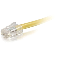 1ft Cat5e Non Booted Unshielded UTP Network Patch Cable Yellow Category 5e for Network Device RJ 45 Male RJ 45 Male 1ft Yellow 25623