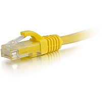 1ft Cat5e Snagless Unshielded UTP Network Patch Cable Yellow Category 5e for Network Device RJ 45 Male RJ 45 Male 1ft Yellow 22105