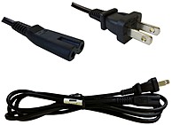 Wyse 728553 51L Standard Power Cord 125 V AC Voltage Rating 7 A Current Rating Black