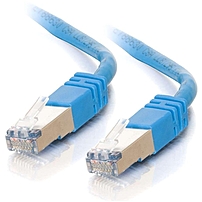 25ft Cat5e Molded Shielded STP Network Patch Cable Blue Category 5e for Network Device RJ 45 Male RJ 45 Male Shielded 25ft Blue 757120272663