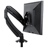 Chief KONTOUR K1D120B Mounting Arm for Flat Panel Monitor 10 quot; to 30 quot; Screen Support 25 lb Load Capacity Aluminum Black