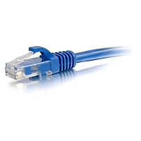 C2G 3ft Cat6a Snagless Unshielded UTP Network Patch Cable Blue Category 6a for Network Device RJ 45 Male RJ 45 Male 10GBase T 3ft Blue 757120006916